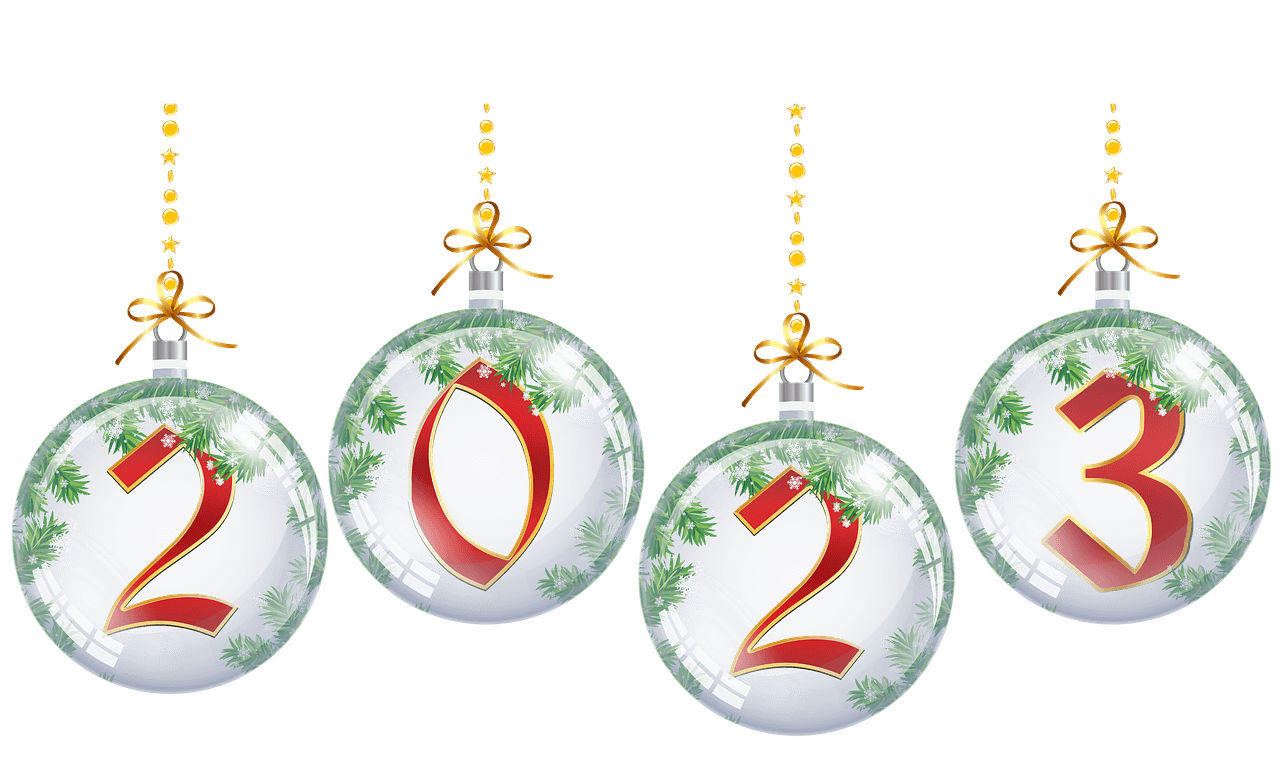 Happy New Year 2023 (boules)