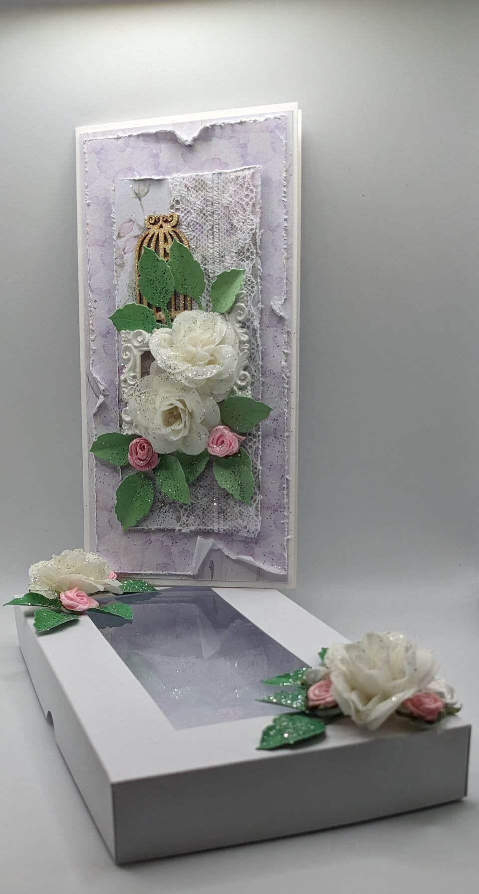 Carte-mariage nuage blanc (vue entière)
