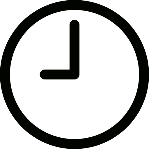 Icône horloge (Page d'accueil)