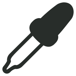 Icône pipette (Page d'accueil)