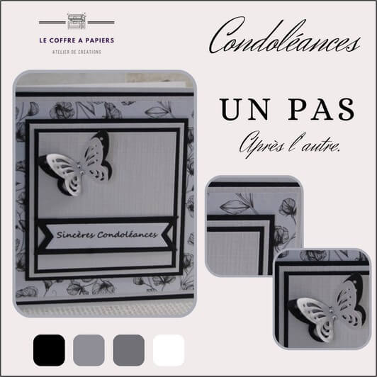 Carte-condoléances un pas après l'autre (visuel)
