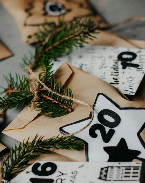 Calendrier de l'avent vide