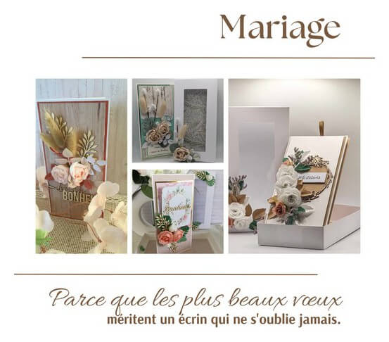 L'art d'offrir - Carte de mariage