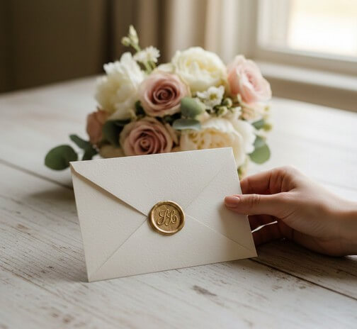 Mariage - Carte de remeriements