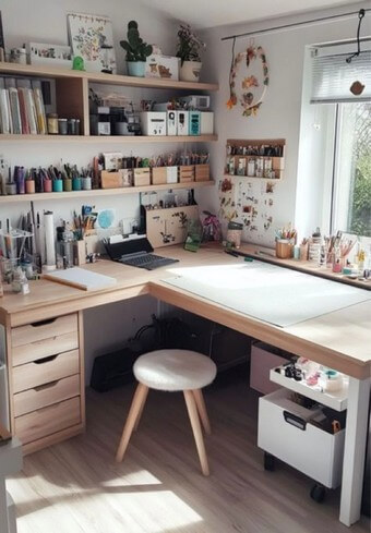 Mon atelier de papier illustration
