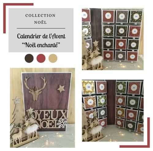 Calendrier de l'avent - Noël enchanté