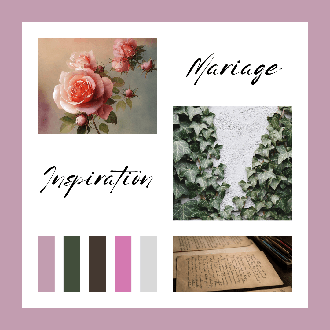 Carte mariage - mélanie - inspiration