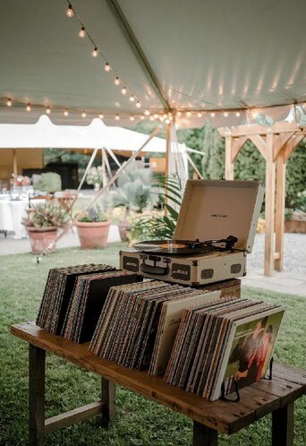 Mariage - Bar à vinyls