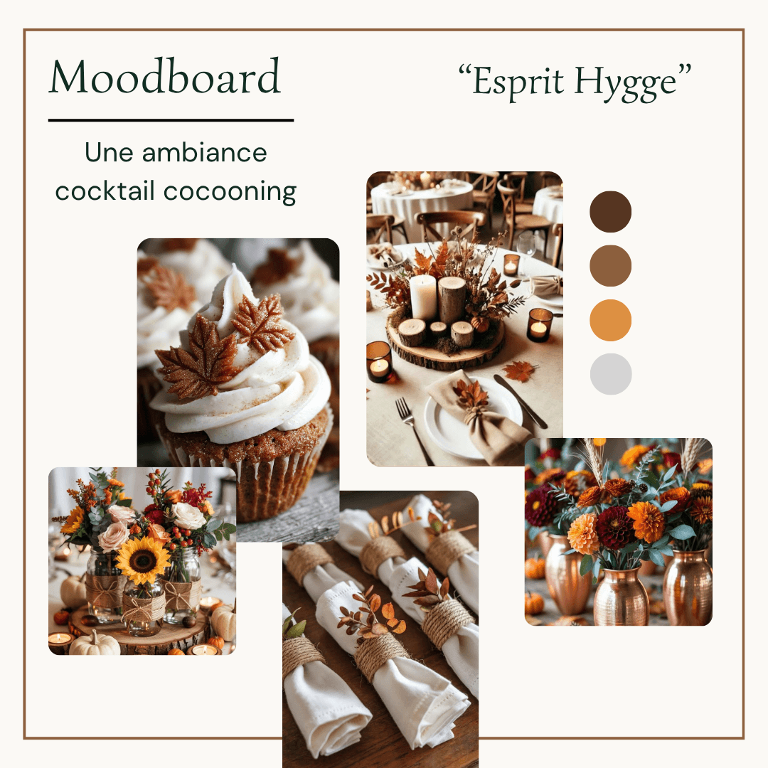 Mariage automne - Thème hygge