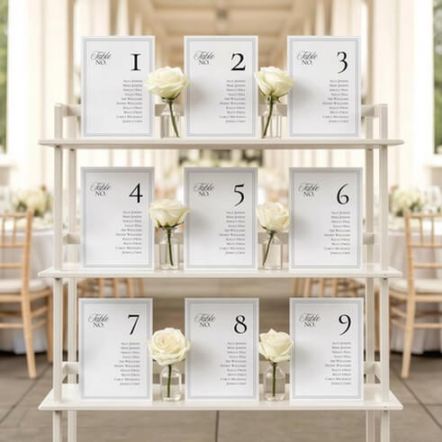 Mariage - Plan de table
