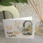 Carte-anniversaire (tag-papillon)