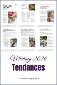 Mariage : Organisation complète3